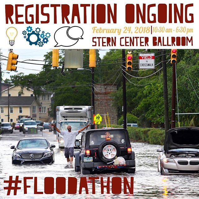 Come out an participate in the #floodathon #wateryouthinking #collegesolves #cofc ift.tt/2F2WrFG