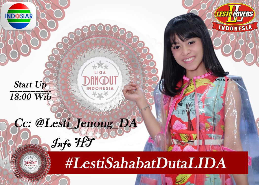 LL_Jadetabek's tweet photo. Assalamualaikum, bismillah yukk kita ramaikan hastag malam ini #LestiSahabatDutaLIDA https://t.co/uwa4YK71Ec