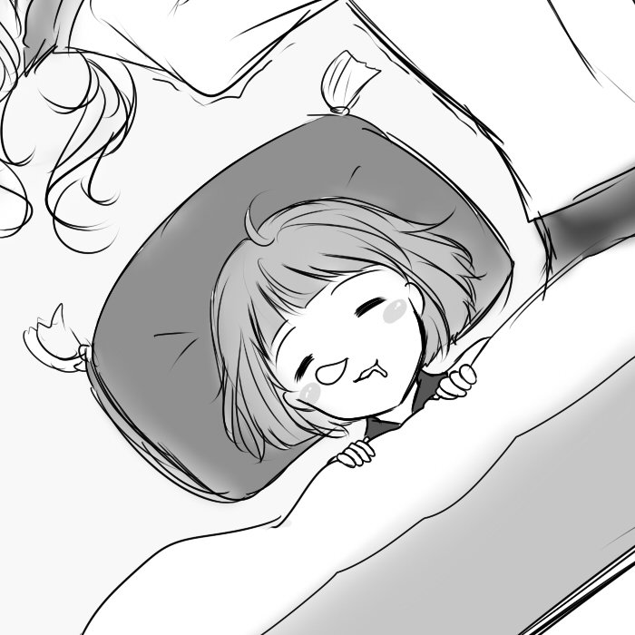 前田君の寝顔描いてる時が一番幸せになれます 