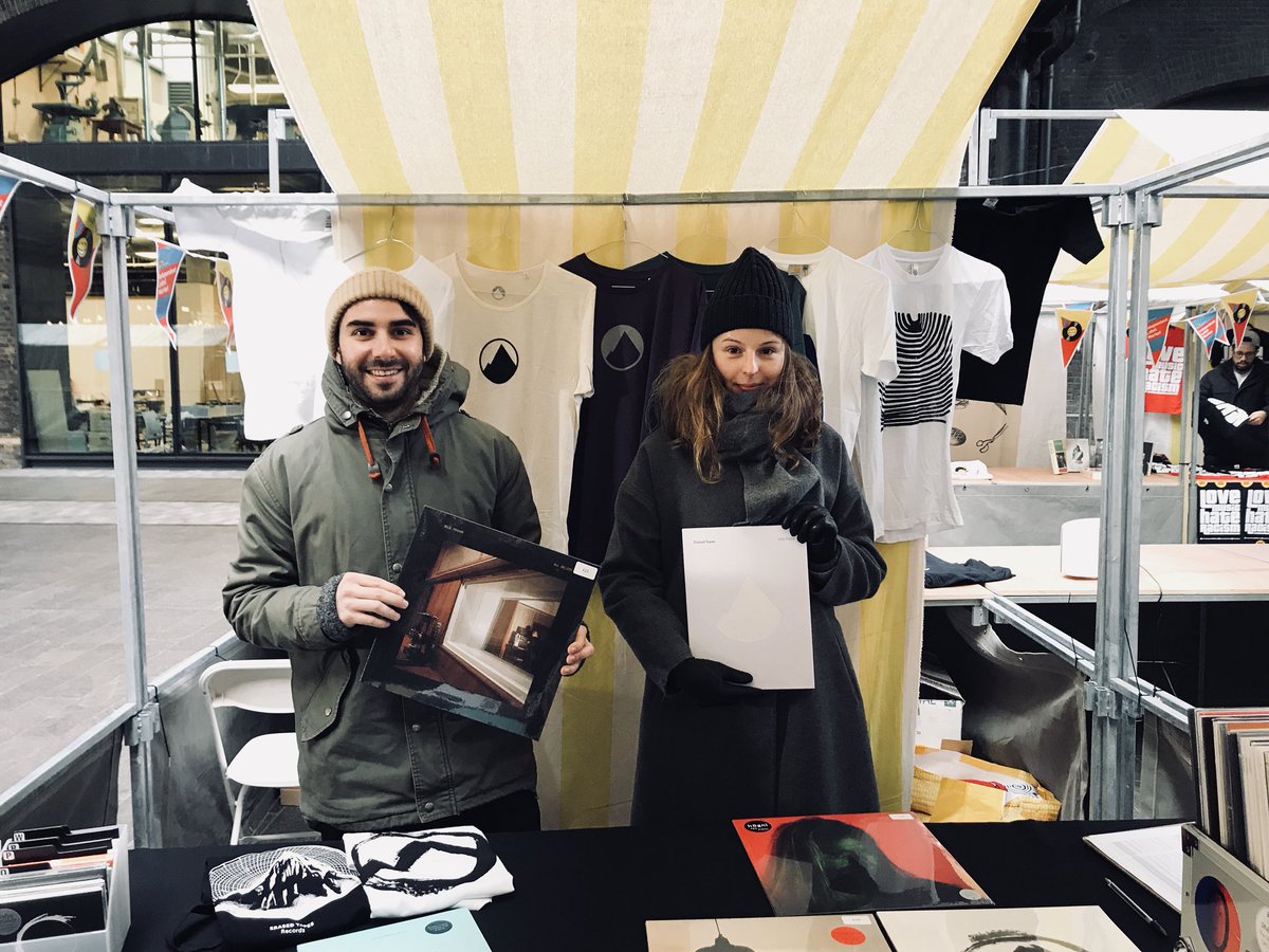 Come and say hi to Louis and Ieva at the <a href="/IndieLabelMkt/">Indie Label Market</a> <a href="/kingscrossN1C/">King's Cross, N1C</a> Canopy Market today — we have lots of goodies including our latest releases on LP/CD, test pressings, sheet music books and more!