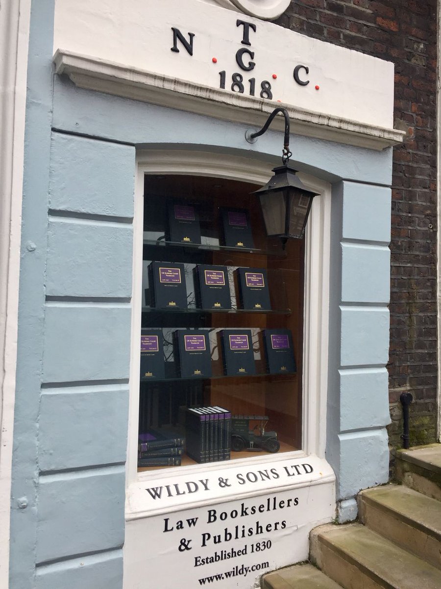 The #UKSupremeCourtYearbook now available for sale at <a href="/Wildys/">Wildy's Bookshop</a> and online buff.ly/2FuHKJG