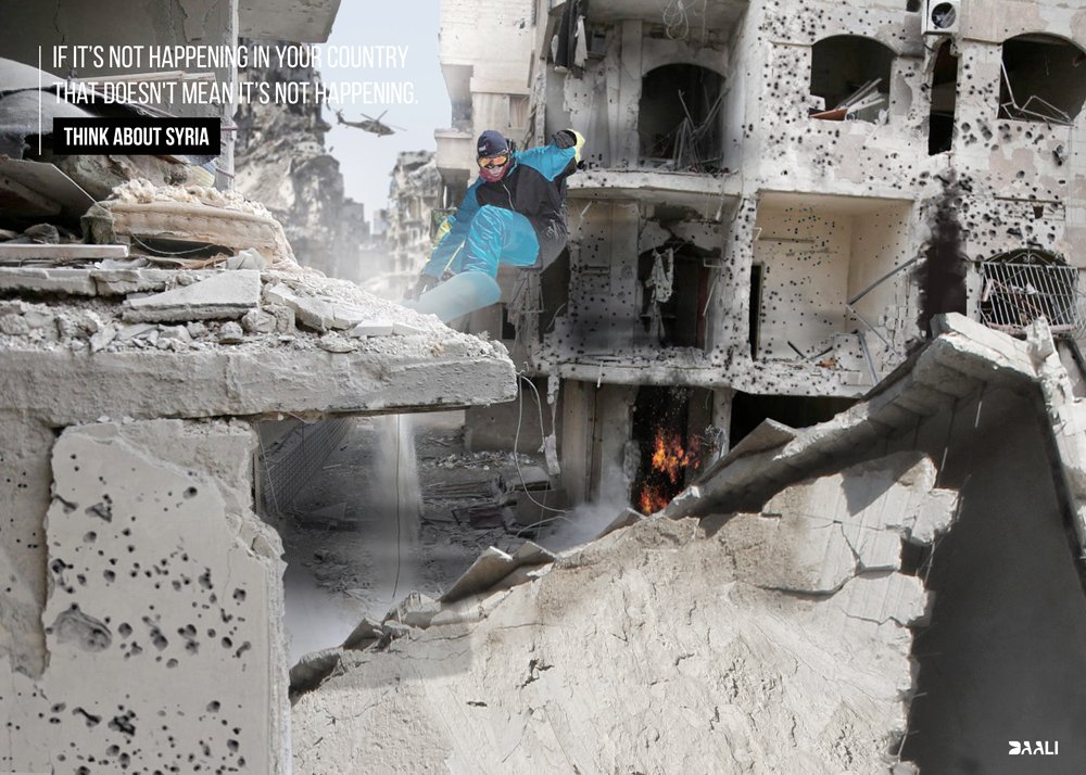 DAALIantiwar's tweet photo. #Ghouta #Afrin #ThinkAboutSyria #Olympics2018 #JO #Russia #Turkey #USA #Iran #DAALI #SyrianBorders #Antiwar_posters #Posters #Syria #Antiwar_Artist #Anonymous_artist #Sociopoliticalposters https://t.co/cNFQ94ww0y