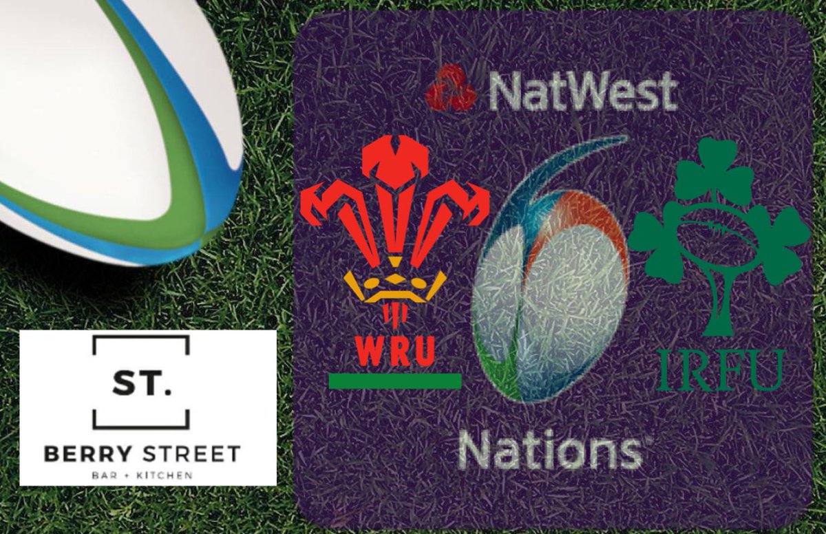 berrystbk's tweet photo. Two big games of Rugby today! First up Wales v Ireland 2:15pm followed by Scotland V England 4:45pm We have every six nations game live this weekend  #sixnations #rugby  #liverpool #berryst #beerporn #alcohol #cocktailporn #food #cocktail #foodporn #livesport https://t.co/Zs6NFaVPMr