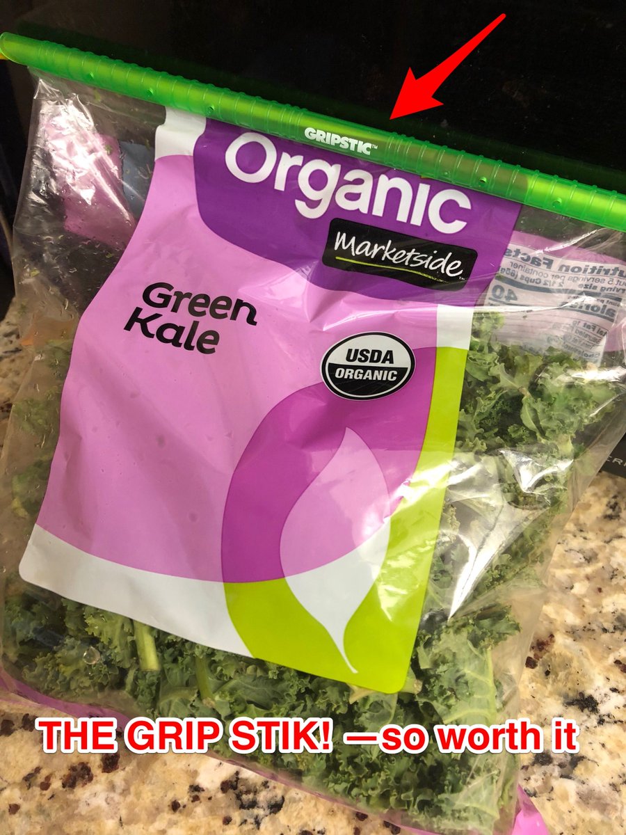 johnwolf3rd's tweet image. The Grip stik... purchased at the Oklahoma Home and Garden Show.  They work!... easy to seal bags of any size.  Message me and I can tell you how to get two more additional Grip Stiks for a buck each!!!   405-200-7028,  Just text "Grip stik" to number above.