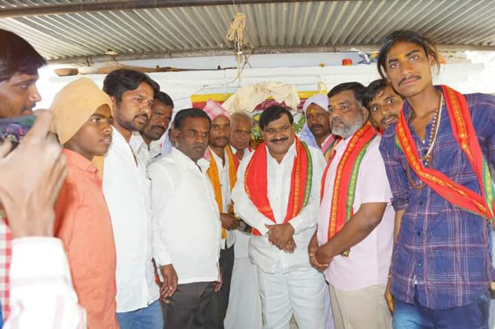 Dyavarimahesh's tweet image. Beerappa festival in peddemul