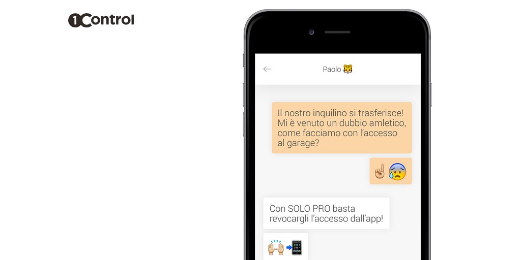 Perché condividere il #telecomando quando è sufficiente condividere l'#accesso sullo #smartphone? 🖖
Scopri #1Control SOLO PRO ⇢ 1control.it