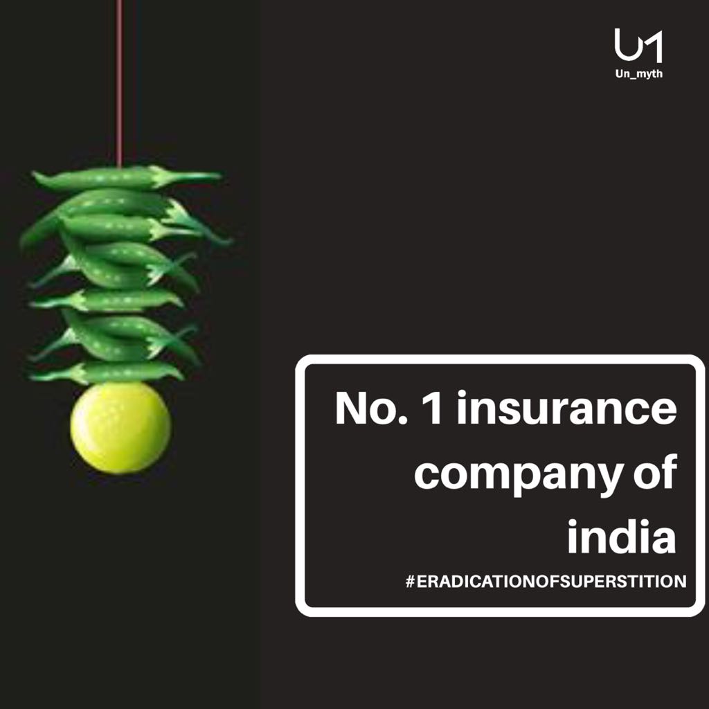 myth_un's tweet photo. Nimbu mirchi wont save your car but safe driving will.

#unmyth #superstition #eradicationofsuperstition #facts #taboo #oldwivestales #spreadawareness https://t.co/5ZZLuoVyAi