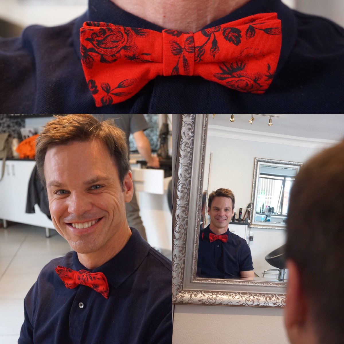 bowtiechallenge's tweet photo. Day 55. Sat, February 24th, 2018

New Haircut and a Bow Tie
Be Your Own Label:  Looking Sharp in my It-Is-Keni Bow Tie and New Haircut!
.
To donate to The Bow Tie Challenge and learn more about the project please go to link in bio
.
#fashion #education #ootd #dapper #menwithstyle https://t.co/8YSfbf9YQb