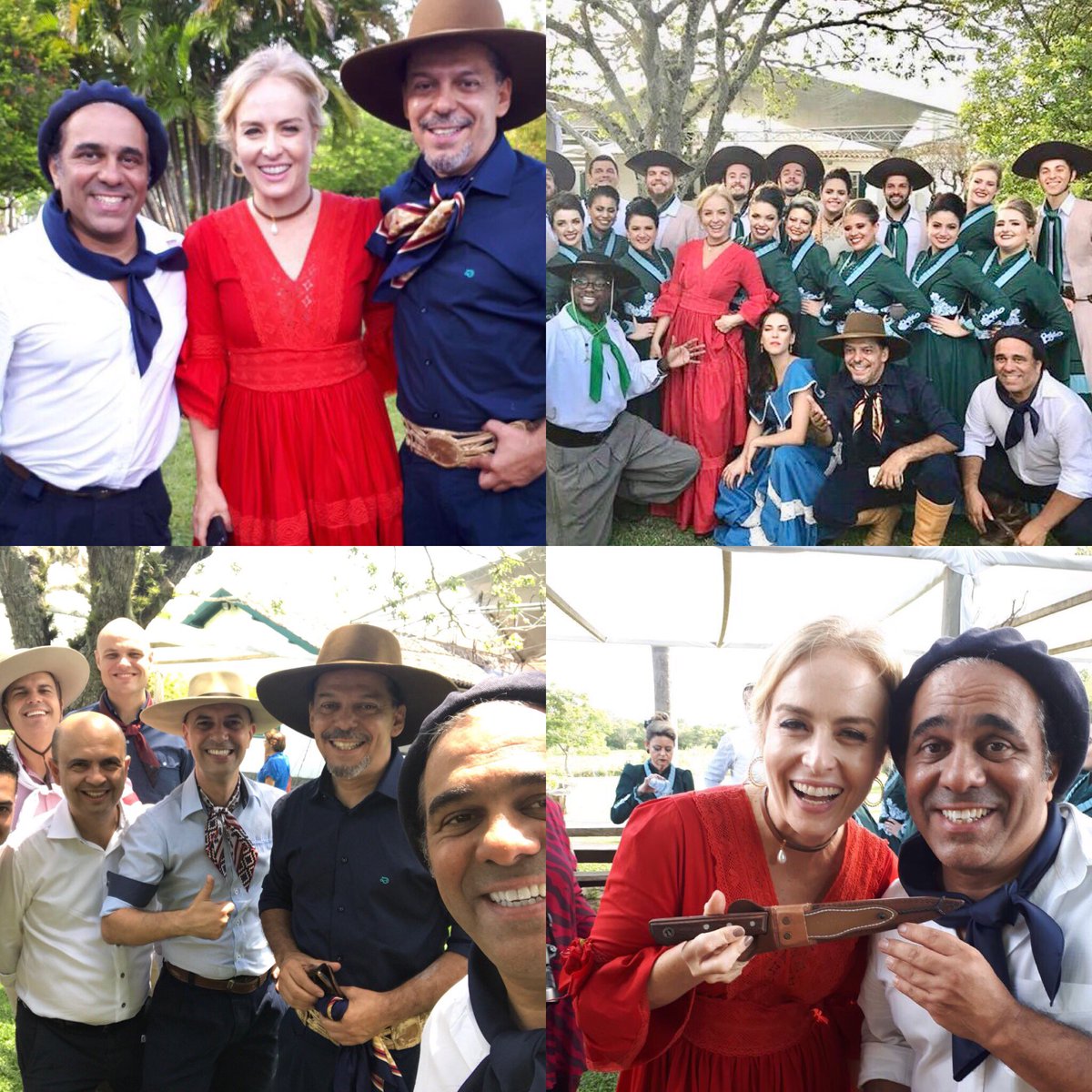FagundesErnesto's tweet photo. Hoje na @rbstv o Programa Estrelas @RedeGlobo gravado aqui no Rio Grande do Sul | Angélica, Tainá Müller , Neto Fagundes, Tchê Guri, Ctg Tiaraju e muito mais. Churrasco, chimarrão , música e integração . https://t.co/l5pnHDHHKN