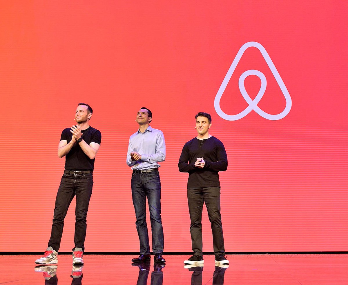 jlantunez's tweet photo. 21/ ¿Qué podemos aprender de Airbnb?
1. No necesitas dinero de otros para empezar
2. Insiste si te rechazan
3. Da igual no ser el primero.
4. Producto + Comunidad + Atención es imbatible
5. Encontrar un propósito antes de crear tu cultura y marca. Vamos a este punto... https://t.co/v6ct8AsOxn