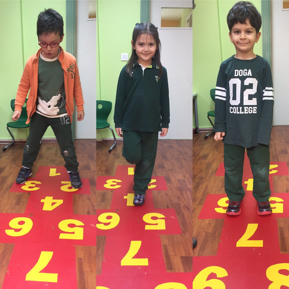 gizemulku's tweet photo. 5 year old students revised the numbers by playing hopscotch☺️@EngUskudarDoga @OzgurelTugba @Serkan_Celik52 https://t.co/oanR4rqnLn
