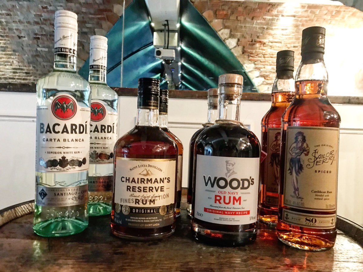 DrinksEnthusist's tweet photo. Rum Drinkology lineup at @Lock91Mcr today; @BacardiUK @ChairmansUK @WoodsNavyRum @SailorJerryUK #rum #drinkology #lock91 #manchester #Saturday #weekend https://t.co/FNfUHzGDG9