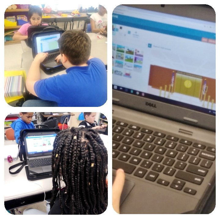 mcbride_edutech's tweet photo. @Dolphinville 5th grade Ss were so engaged in making @brainpop movies. So impressed with videos on cells and @HeLaCells with @Newsela article. #MakingWaves @HCSDTIF @Principal0915 @ncdpiDTL #HCSDigitalLearning https://t.co/wBDp8n5UYw