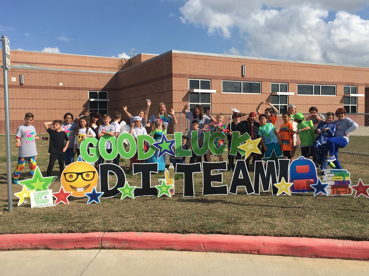 Vazquezclass's tweet photo. Good luck 🍀 today to all @MahaffeyKISD DI teams!!! Have fun!!! #scottieschat #amazezingcrazees #scottieslove https://t.co/1ea2ch5IPH