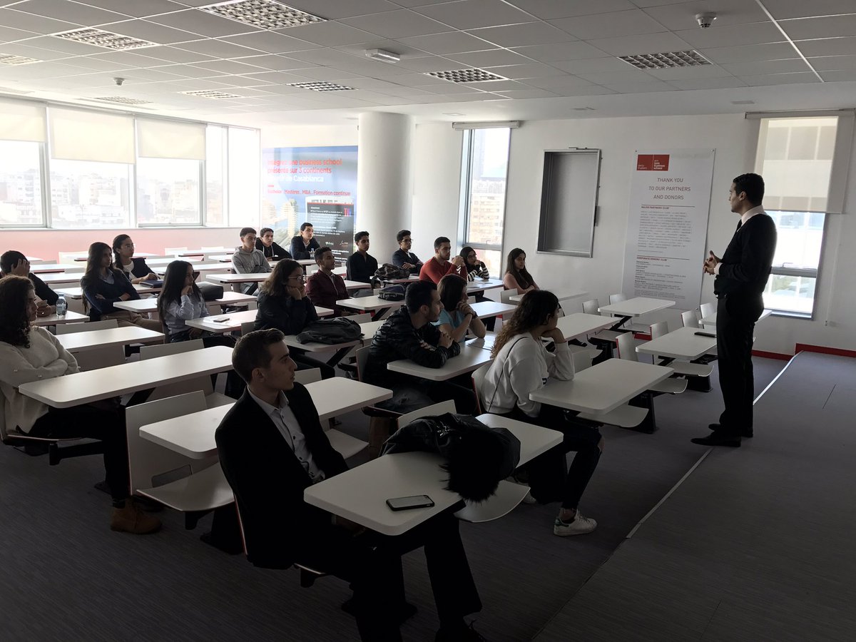 nooralami7's tweet photo. Journée porte ouverte à @emlyon_casa #earlymakers #Joinus
Cc: @tawhidChtioui . https://t.co/GCL4C2TNlD