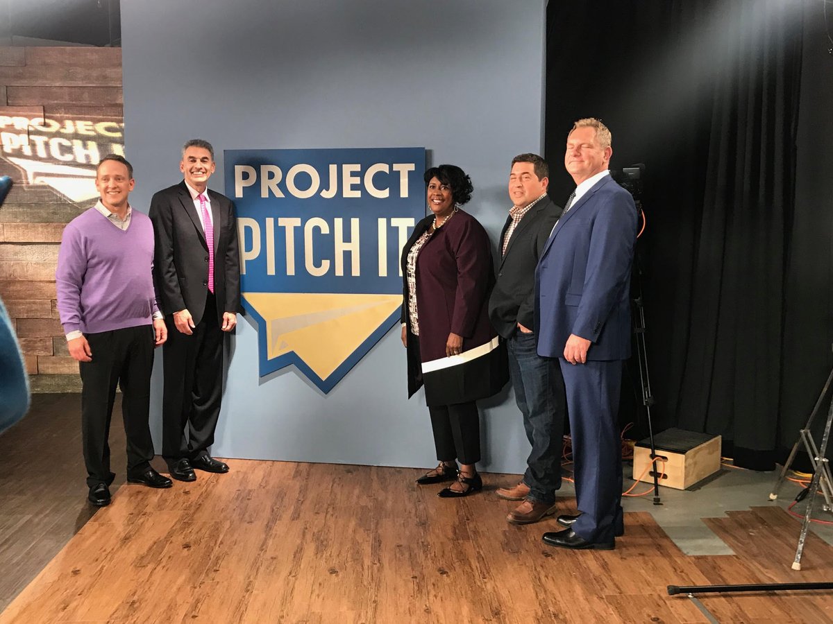 stritchu's tweet image. The judges are beaming after watching pitches! Tune in tonight for a new episode of #ProjectPitchIt is on @WISN12News at 6:30 p.m.