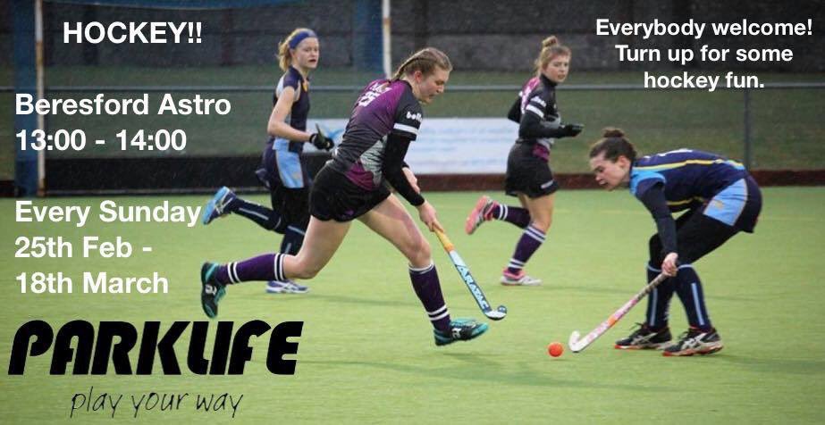 Parklife hockey tomorrow!! @sportbrighton