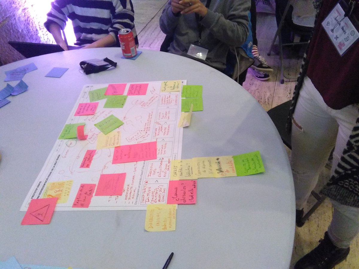 vcollazosa's tweet photo. Compartiendo en #edhackraval con el reto #joacompanyo. 'nous espais i activitats' ¿Cuál será nuestra propuesta? https://t.co/oP3W2hVfFk