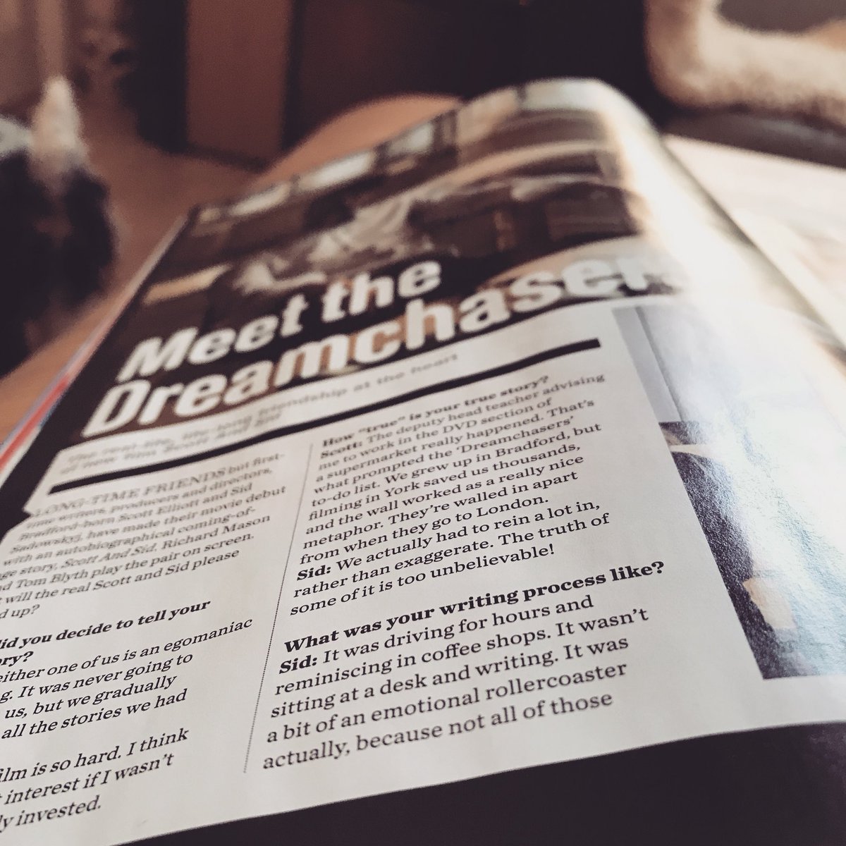 Great <a href="/ScottandSid/">Scott and Sid</a> promotion in this month’s <a href="/empiremagazine/">Empire</a>. An intriguing film, shot in York. Book now to see it in March.