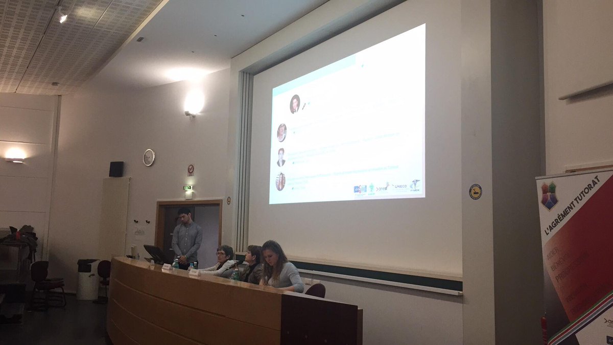 tours2018's tweet photo. #WETutorat18 | Début de la Table Ronde "L'innovation pédagogique au service du bien-être des étudiants en santé" avec @Rchdcrmx @Sorbonne_Univ_  @Julie_Finkel. https://t.co/0PWVzbdAlx