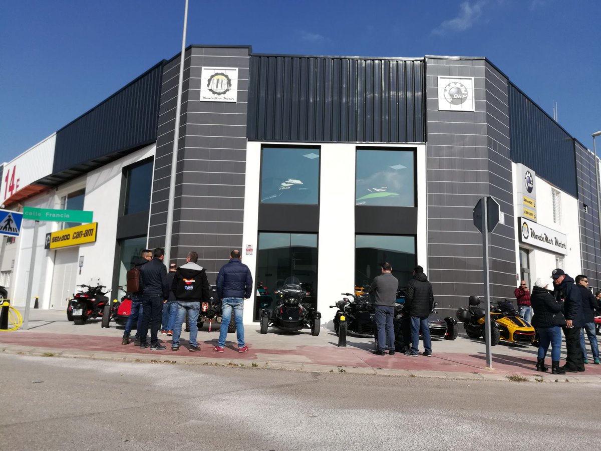 MontemarMotor's tweet photo. Ha sido un orgullo y un placer para nosotros que nos hayáis acompañado en un día tan especial! Muchas gracias familia!

#InauguraciónOficialBRP #MontemarMotor #ConcesionarioBRPCastellon #SeaDoo #CanAm #Spyder #Castellon #Valencia https://t.co/nYiCJEXHew