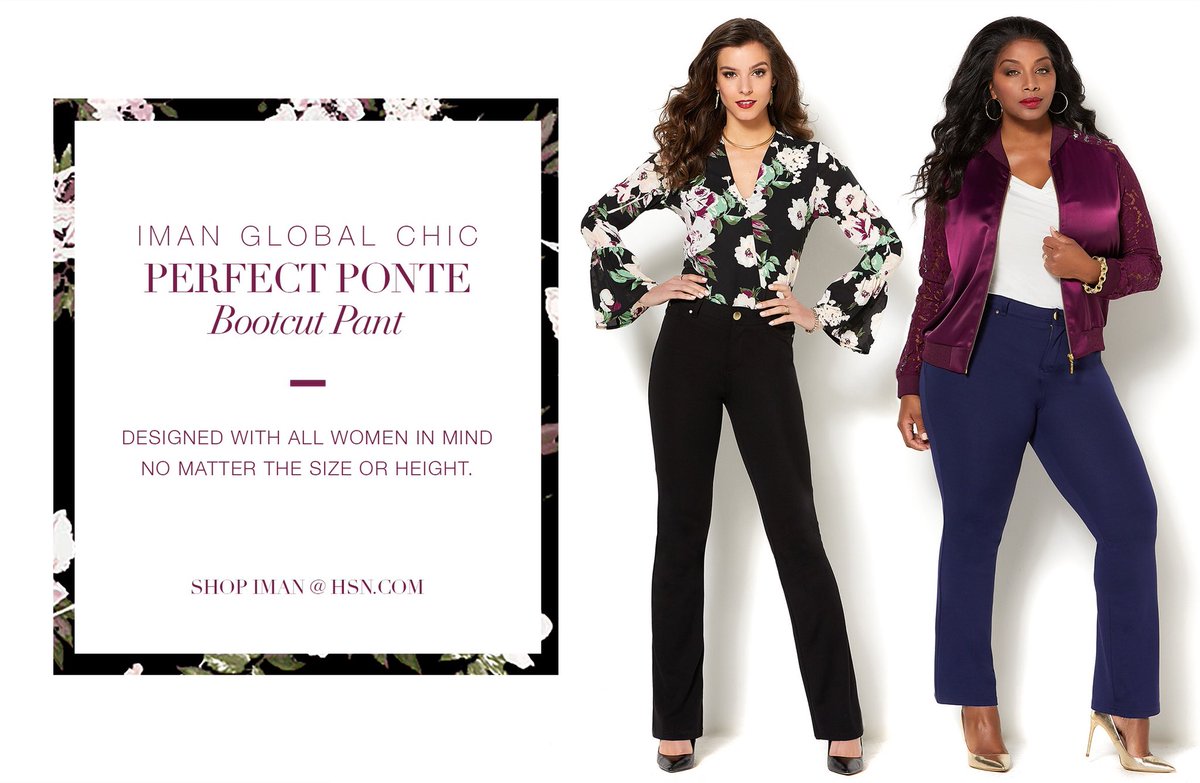 iman bootcut pants