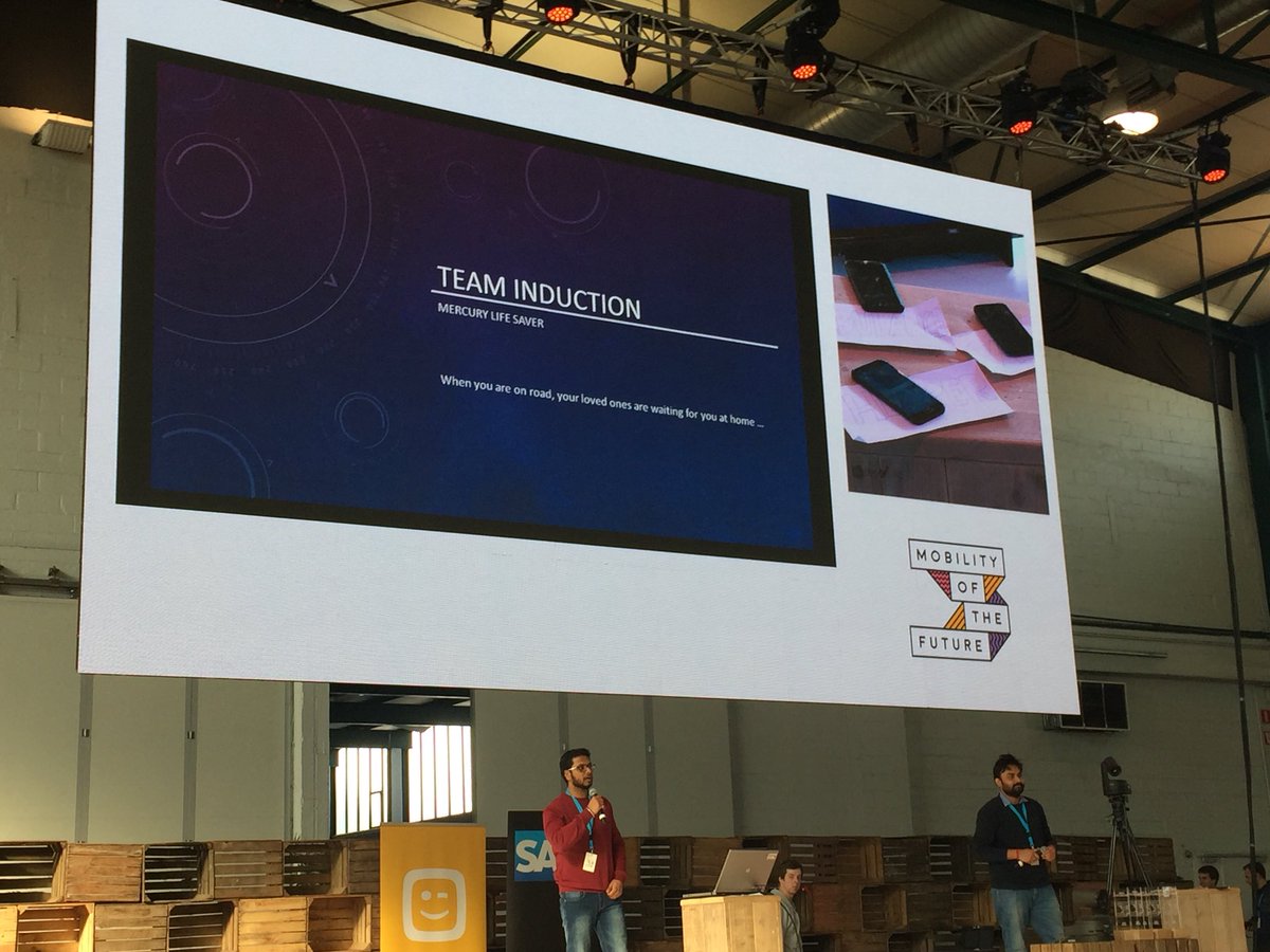 michemt's tweet photo. #TeamInduction impressive live demo of multimedia contextual emergency support! #motf18 #mobilityofthefuture @Y4PT https://t.co/xIUrU1ccGz