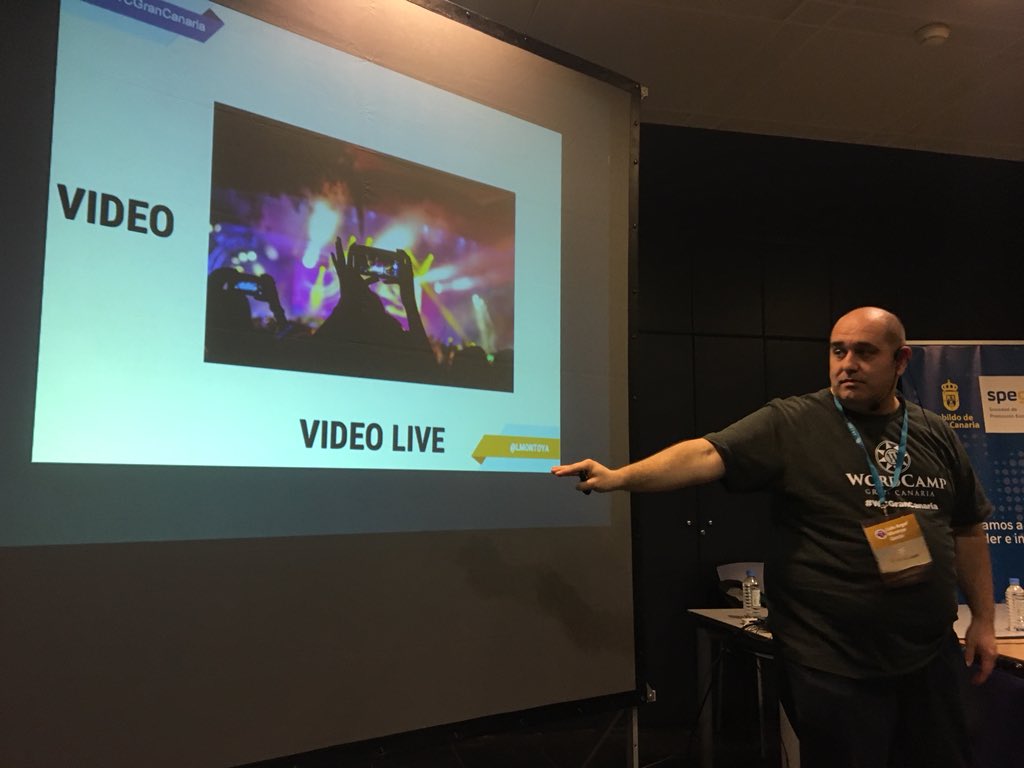 TomyCant's tweet image. @lmontoya  el video lo está petando para llevar tráfico a tu web, olvídate de las redes sociales que están cayendo en picado #WCGranCanaria  #SDRCamp