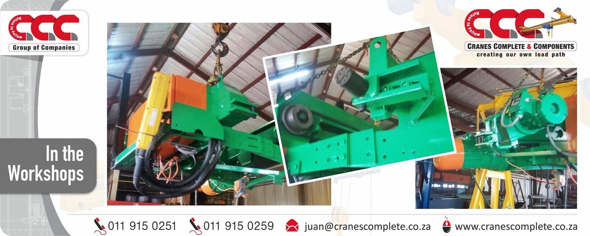 CranesComplete's tweet photo. In the workshop. Refurfishment of another hoist
#CranesComplete #Hoists #Cranes #HoistRepairs #cirobertson
juan@cranescomplete.co.za | greg@cranescomplete.co.za
https://t.co/Ro1KZ5shoS https://t.co/O7dulKGFA4