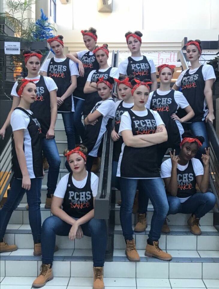 Best of luck to PCHS’s Dance Team as they compete at state today! @piratecrewdance <a href="/HariettaCrew/">Harietta Crew</a> #PCR3Proud