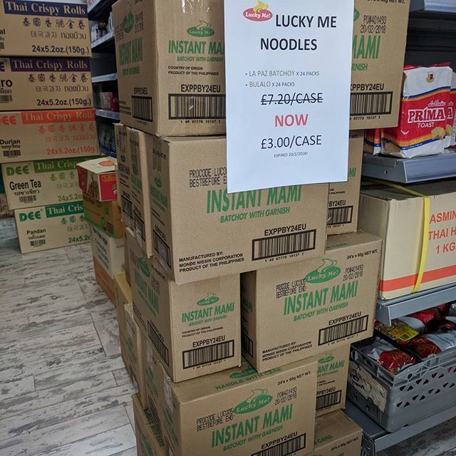Lucky Me Paz Batchoy EXP: 20/2/18 was £7.20 NOW £3.00! #Oriental #Food #OrientalFood #UnionWorldFoods #UnionOrientalFoods #LuckyMe #Noodles ift.tt/2F4ZQUu