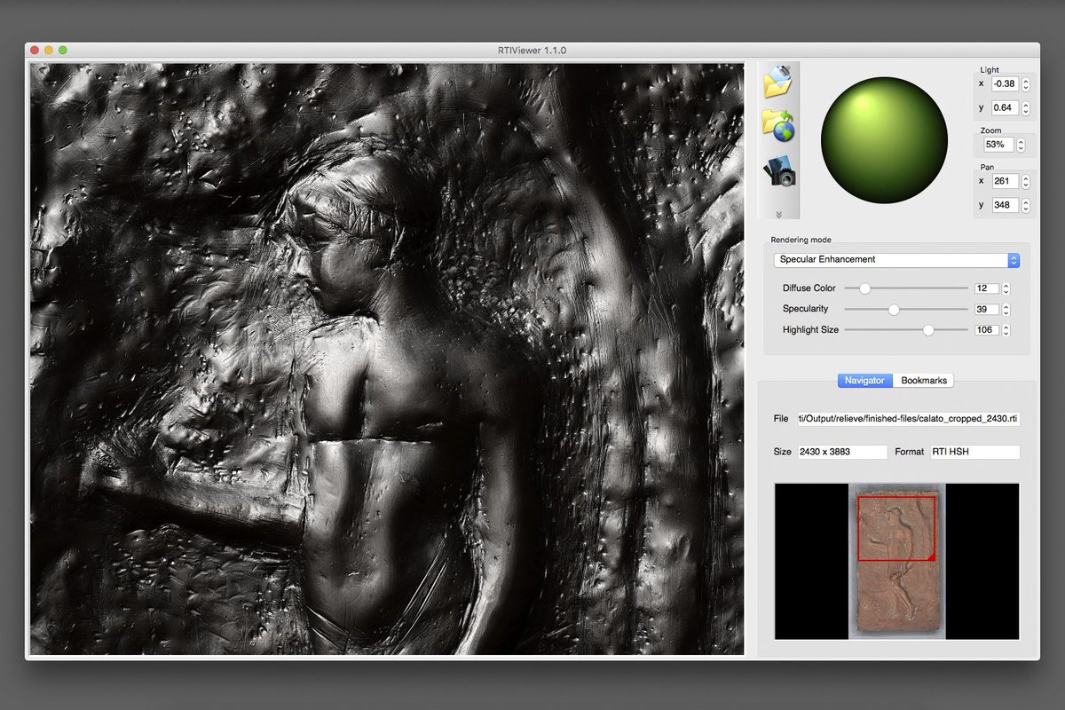 JPMurru's tweet photo. Reflectance Transformation Imaging (RTI) es una técnica fotográfico computacional utilizada en conservación, restauración y estudios del patrimonio cultural.
#culturalheritage #conservation #museum #photography #rti #reflectancetransformationimaging https://t.co/LUbyIJSNIA