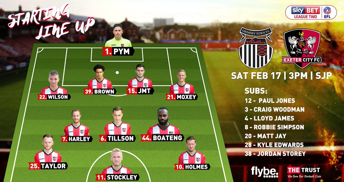 📰 TEAM NEWS: 3️⃣ changes to the side that beat Crewe on Tuesday 

⬆️ Troy Brown, @therealmox_2, <a href="/jaketaylor25/">Jake Taylor</a> 
⬇️ Troy Archibald-Henville, Craig Woodman, Kyle Edwards

#ECFC