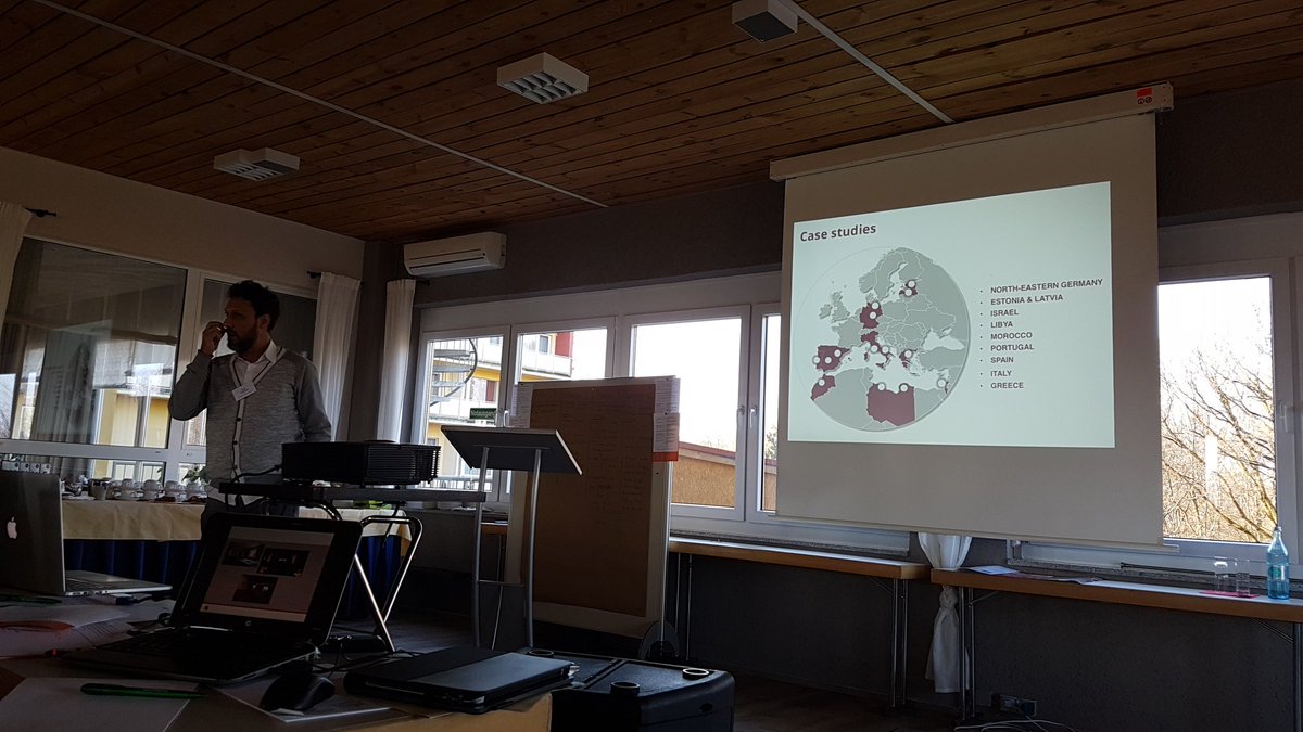 civilscape's tweet photo. Axel Fisher presents about #Modscapes a Hera-funded project researching on the moderinity re-invention of the rural landscapes. https://t.co/QBaRfvz3Zg