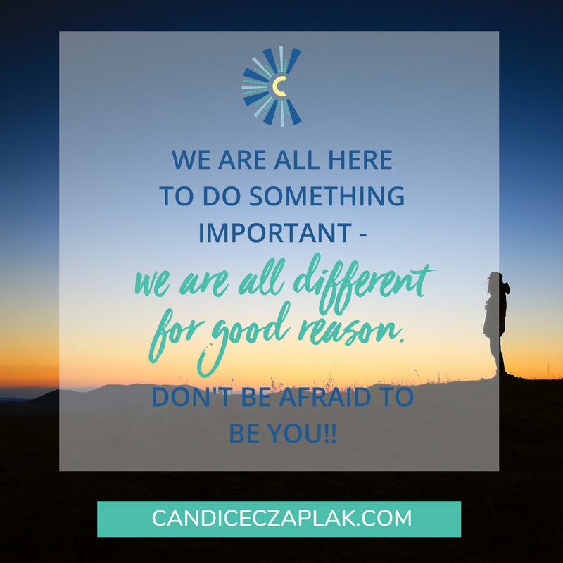 CandiceCzaplak's tweet photo. Embrace your uniqueness. #DoYOU. Be authentic and genuine. Be true to you. #THRIVE #SuccessCatalyst https://t.co/iFrN5sZUsv