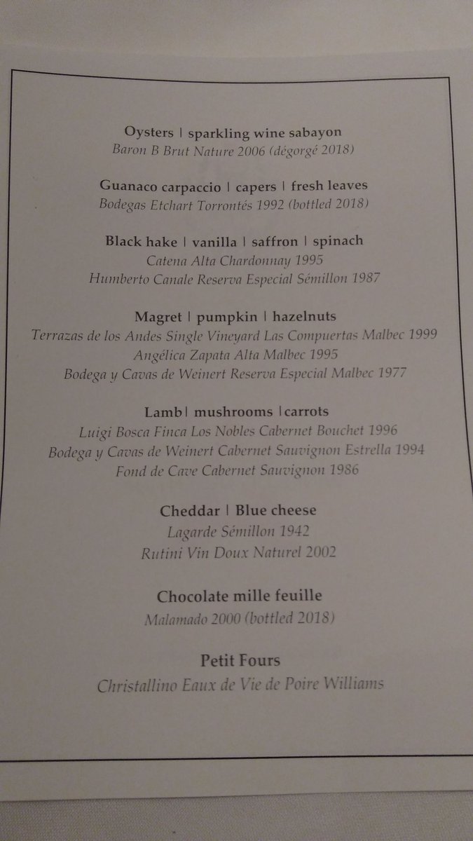 About last night...
#MWGalaDinner #Masterofwine #buenosaires