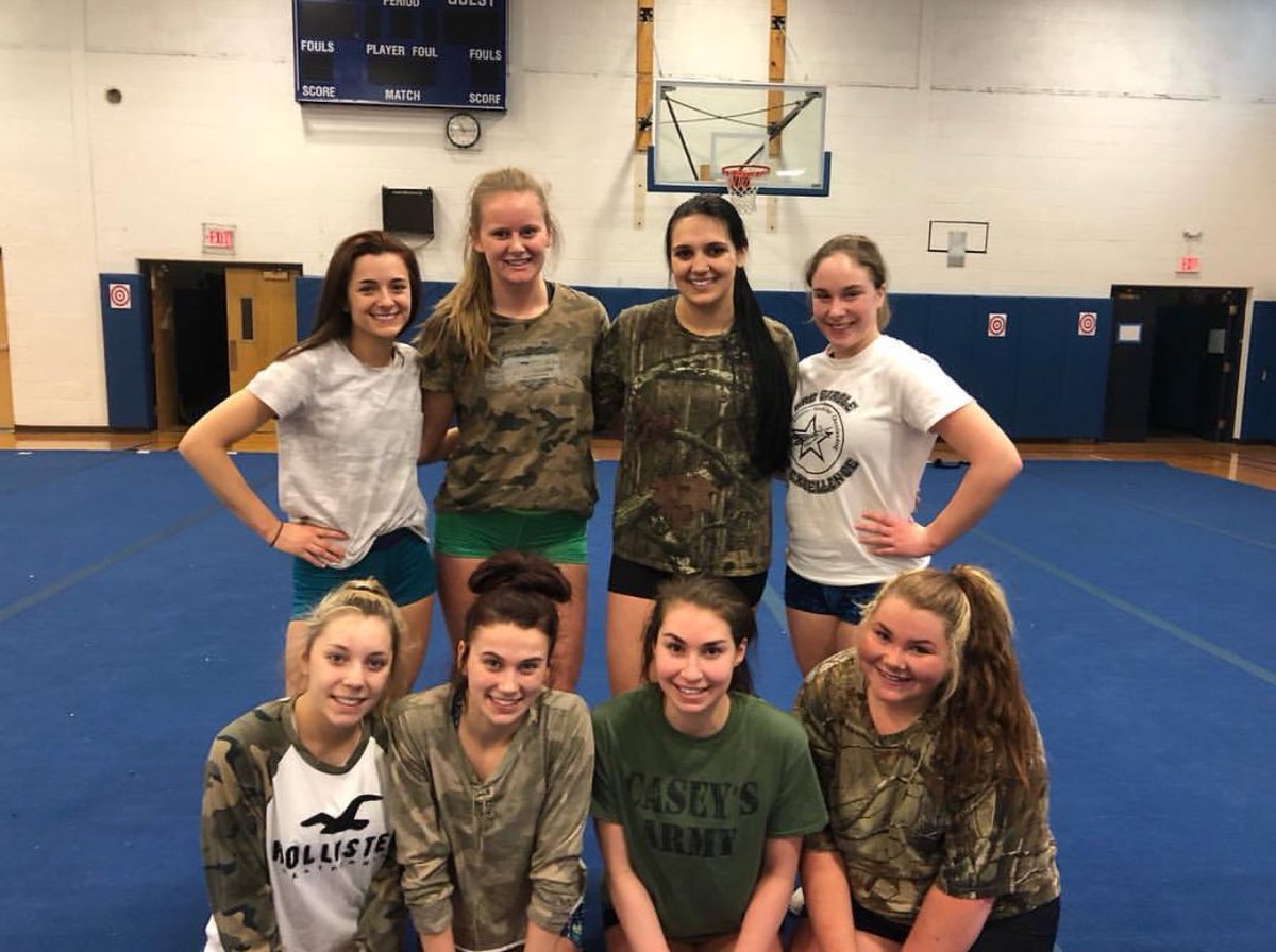 It’s sectionals day and the Bombers are ready for combat! Good luck today ladies! You’ve got this! #thebattlebegins 💙💙