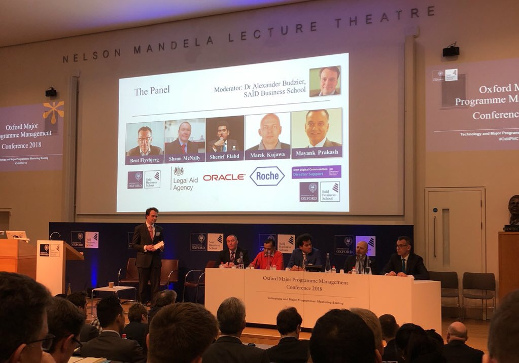 allinthecloud's tweet photo. Great session on #DigitalTransformation at Oxford Major Programmes Conference with some useful learnings #OxMPMC18 https://t.co/EQvWjXdYLV