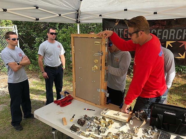 Day two, passive entry! @orlandofireconference #OrlandoFireConference