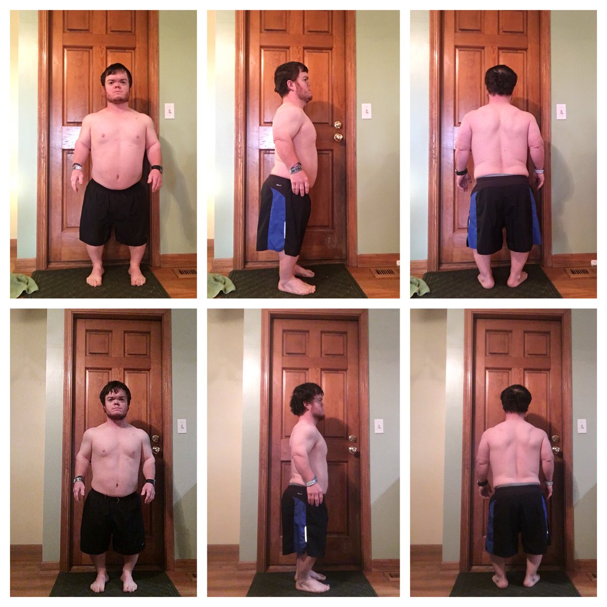 T8Rt0t9511's tweet photo. As promised, progress pics of my One80. Starting to see some definition, boom! #taterswellnessjourney #tatersweightlossjourney #6pack? #batmanstrong #brucewaynegoals #advocareone80 #precisonnutrition #droppinglbs #droppinginches https://t.co/Cygp8JYUVY