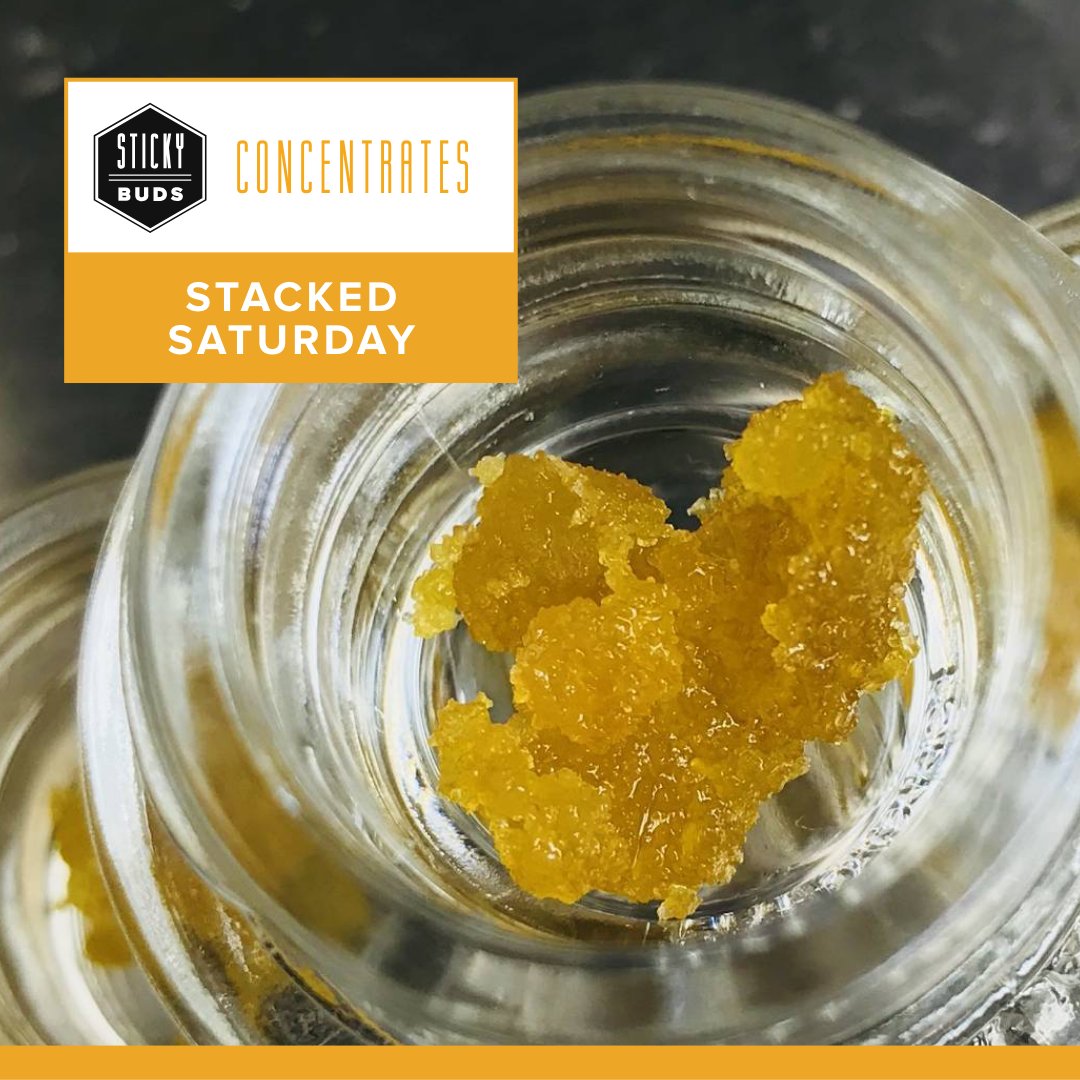 Don't miss our Stacked Saturday deals. Ask your favorite budtender for details on today's specials!