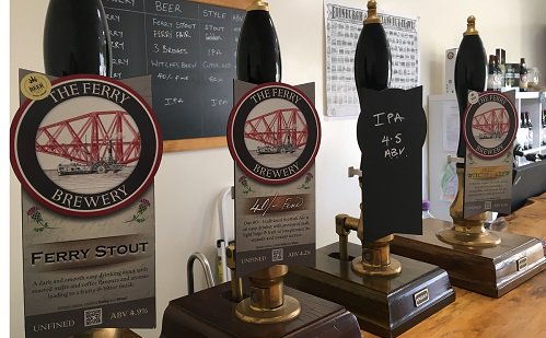 FerryBrewery's tweet image. On Today at our TapBar Award-WInning #FerryStout #FerryWitches #40/-Fine #NewIPA #FerryTastyAles