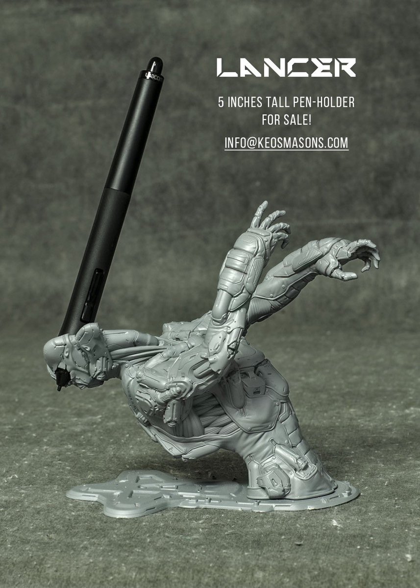 32bitStudios's tweet photo. Fun stylus holder made by Marco Plouffe

#3d #cg #cgi #vfx #vray #maya #maya3d #modo #blender3d #art #digitalart #3dsmax #3dmodeling #zbrush #3danimation #gameart #arnold #3dart #inspiring #render #rendering #conceptart #concept #inspiration #sketchup https://t.co/mSrq0hcqUG