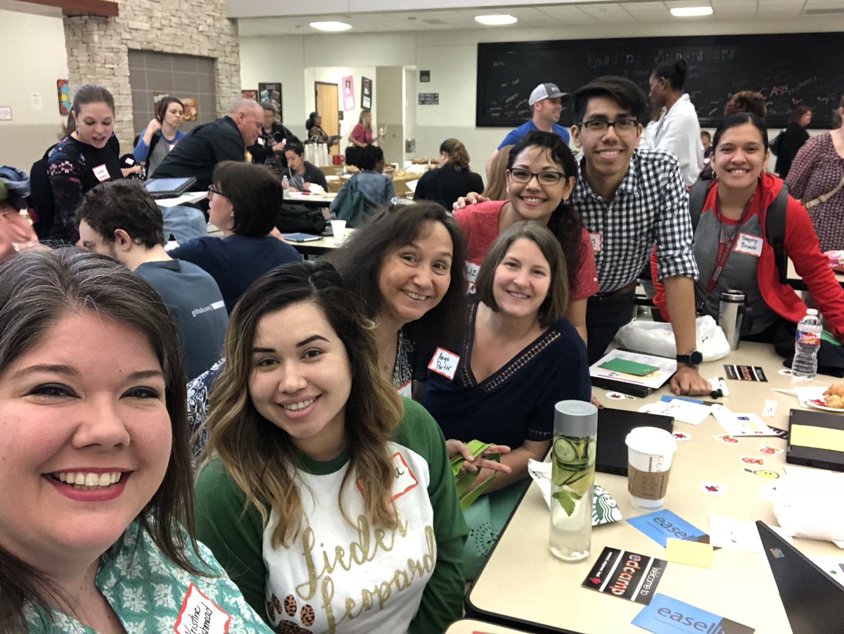 kristyashmead's tweet photo. @CFISDLieder is excited to learn at #edcampgrow this morning! @MrsLizDeLeon @JuliaVessalpour @Math_with_MrE @TheBravoGalaxy @akjporter @MoralesLieder #BeALieder @kstockton02 @campbell_nina_ #lifelonglearners https://t.co/o8uZgWjzRm