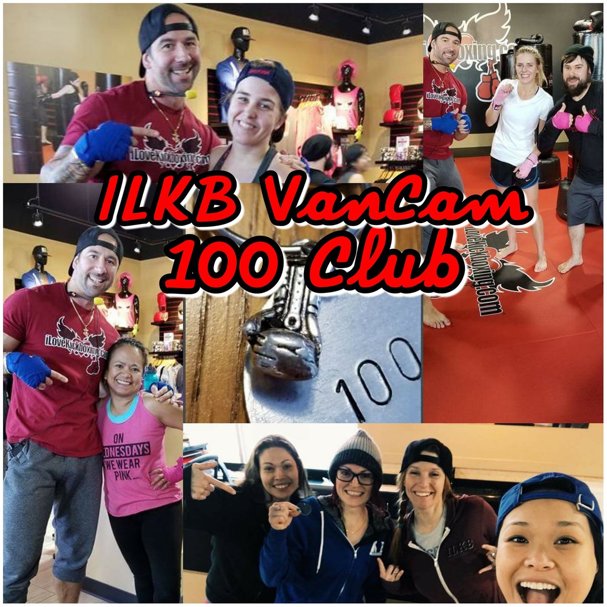 ilkbvancam 3 times, count them 3 times today we gave out 100 key tags! ...and one yesterday - Say what?! Savana Eckert, Kelsey Kinney, and Myra Brock, Chelsea Robb all put their time in on the mat! 100hours! #vitamins4kids #ilkbvancam100club #100hours💯 #NoExcuses #goals