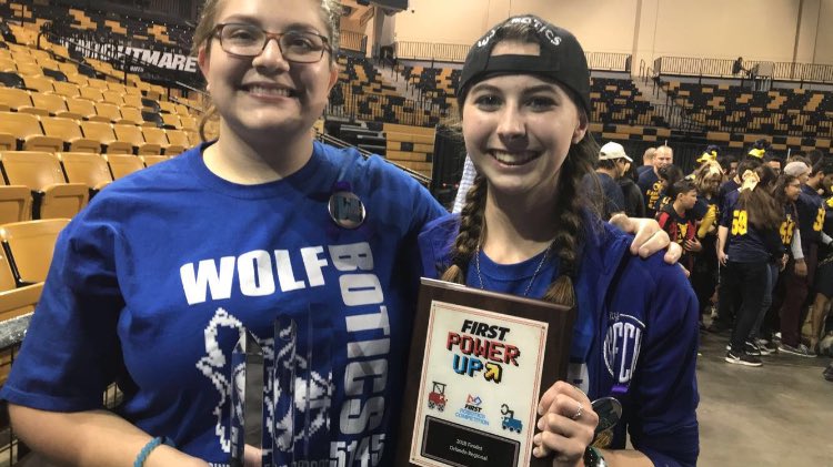 WolfBotics's tweet photo. Thank you so much to @RamTech59 and @FRC180 for choosing us to be you third Alliance partner! We are honored to have made to the Finals with you! And we are super excited to have gotten the third Wild Card at @OrlandoFRC https://t.co/LvdfOtn5iQ