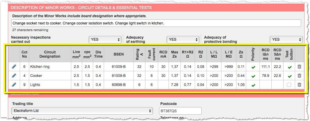 electraform's tweet image. Use electraform’s Multi item Minor Works Certificate for multiple remedial works on the same site #electraform electraform.co.uk/home/
