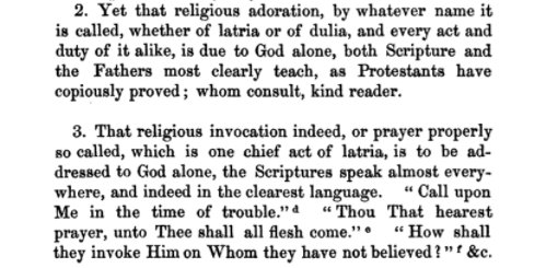 lueyee's tweet image. Don’t abuse distinctions of #dulia and #latria to confuse the matter, says #WilliamForbes. Prayer properly so called is for God alone.