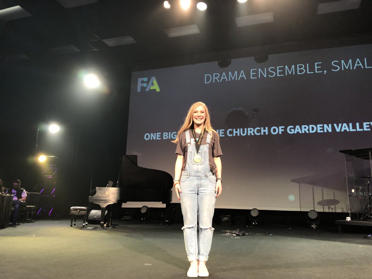 tiffanysweaver's tweet photo. Here’s to the memories (and the hardware 😏)
#fa18ntx #fineartsfestival https://t.co/fbOXEeqYXF
