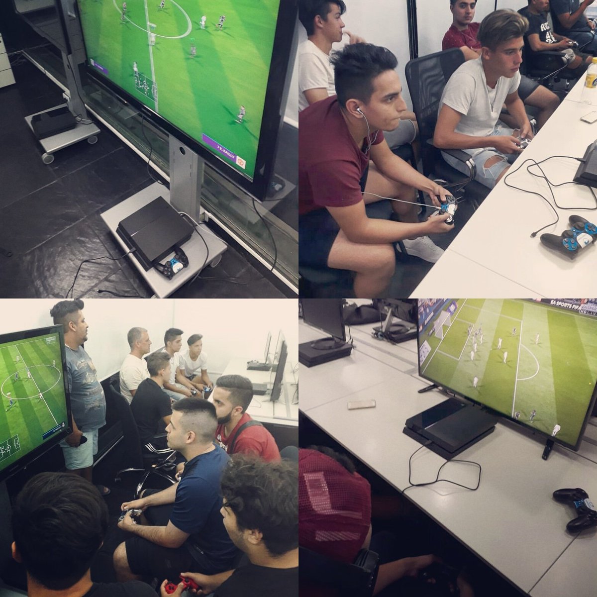 GamerCups's tweet photo. Así se vivió la fecha del #FIFA18 en #Gamercups! ⚽ Los esperamos de vuelta! https://t.co/xpCBGcaZhT